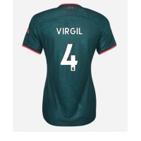Fotbalové Dres Liverpool Virgil van Dijk #4 Dámské Alternativní 2022-23 Krátký Rukáv